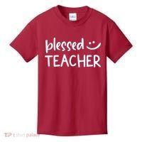 Blessed Teacher Kids T-Shirt thumb 0