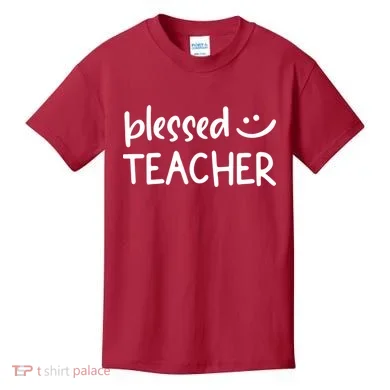 Blessed Teacher Kids T-Shirt