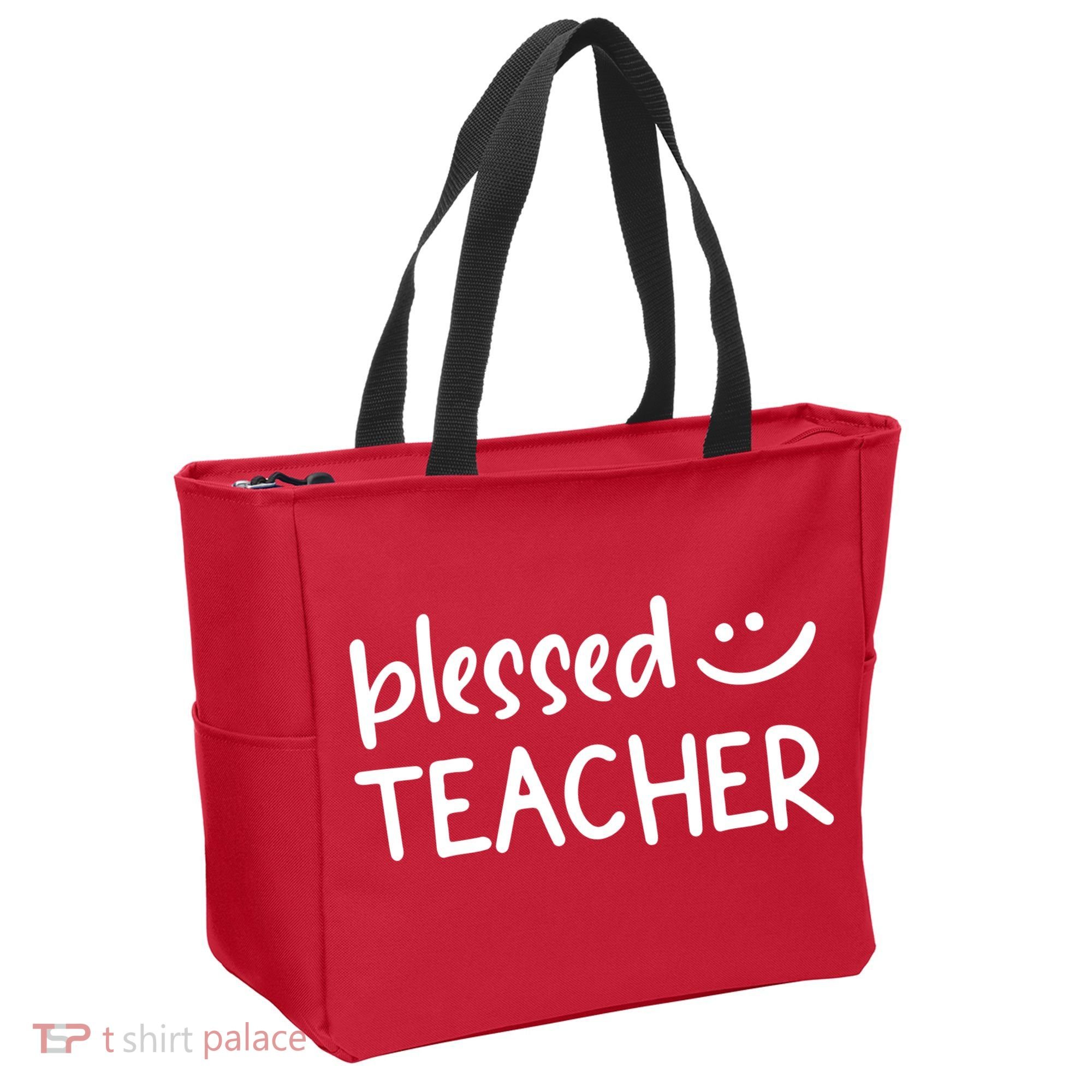 Blessed Teacher Tote Bag