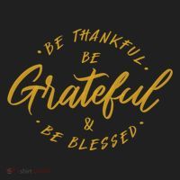 Be Thankful Be Grateful And Be Blessed Hat thumb 2