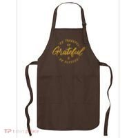 Be Thankful Be Grateful And Be Blessed Apron thumb 0