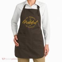 Be Thankful Be Grateful And Be Blessed Apron thumb 2