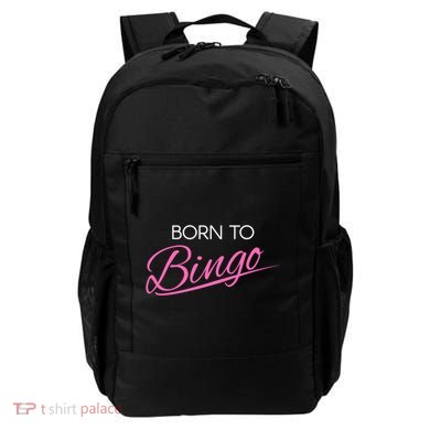 Born To Bingo Retro Gift For Bingo Player Gift Backpack