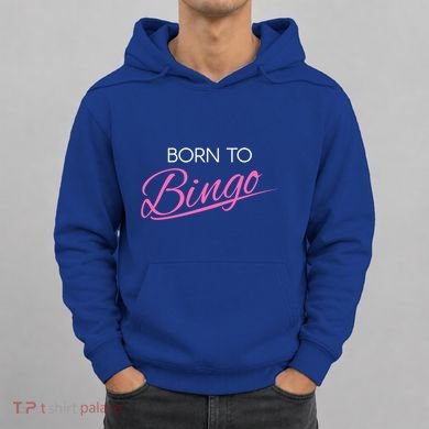 Born To Bingo Retro Gift For Bingo Player Gift Hoodie