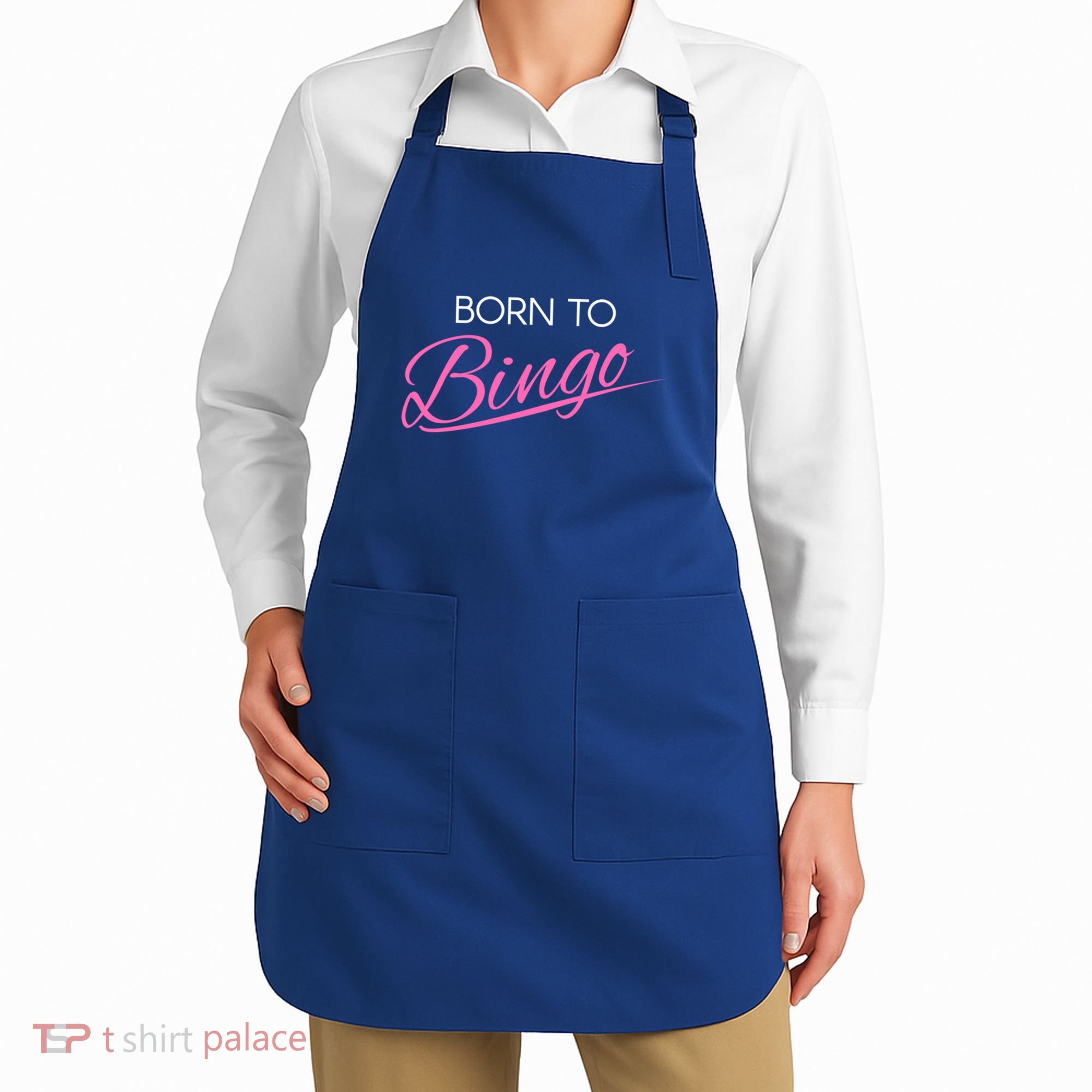 Born To Bingo Retro Gift For Bingo Player Gift Apron