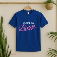Born To Bingo Retro Gift For Bingo Player Gift T-Shirt thumb 2