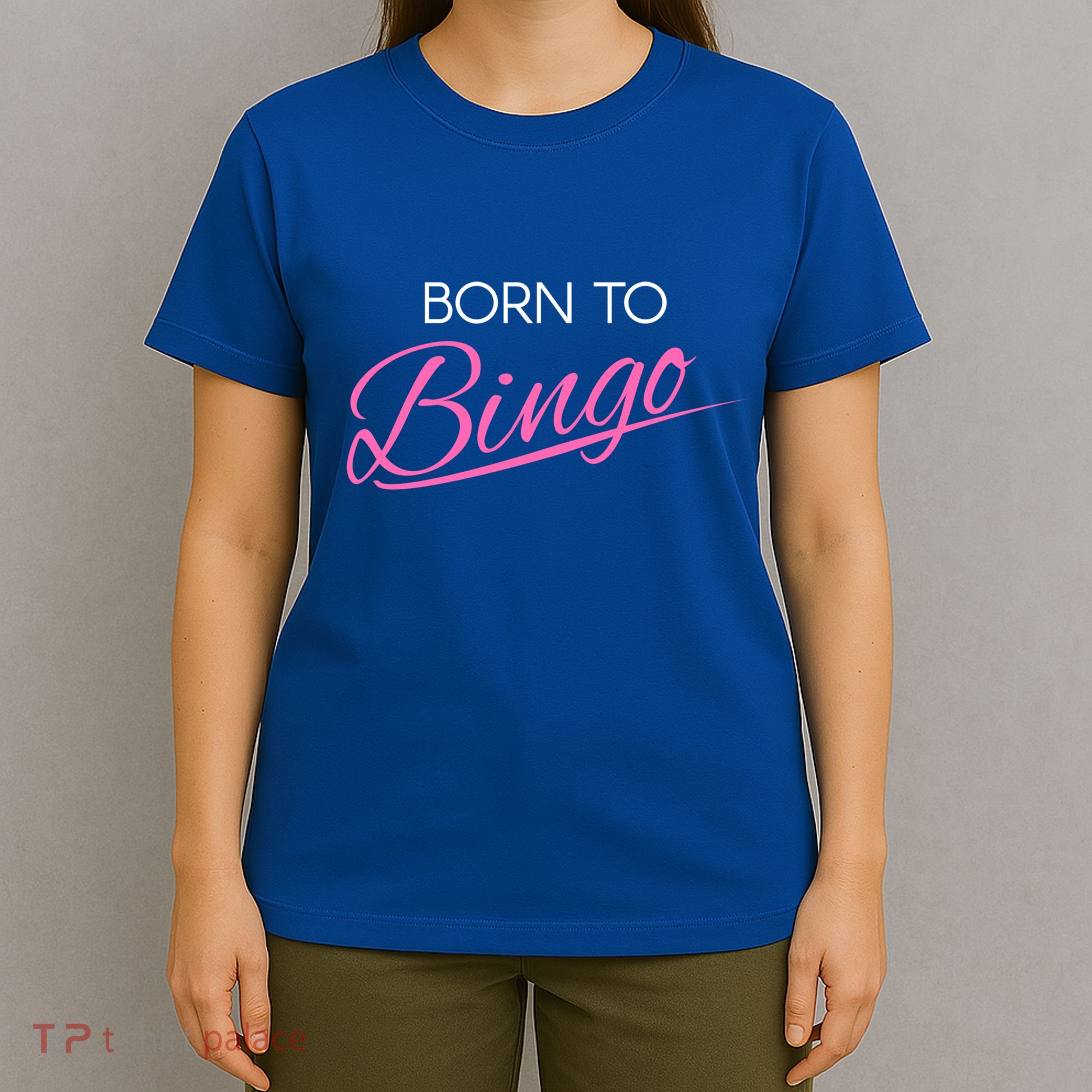 Born To Bingo Retro Gift For Bingo Player Gift T-Shirt