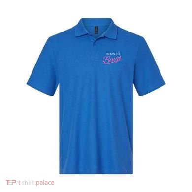 Born To Bingo Retro Gift For Bingo Player Gift Polo