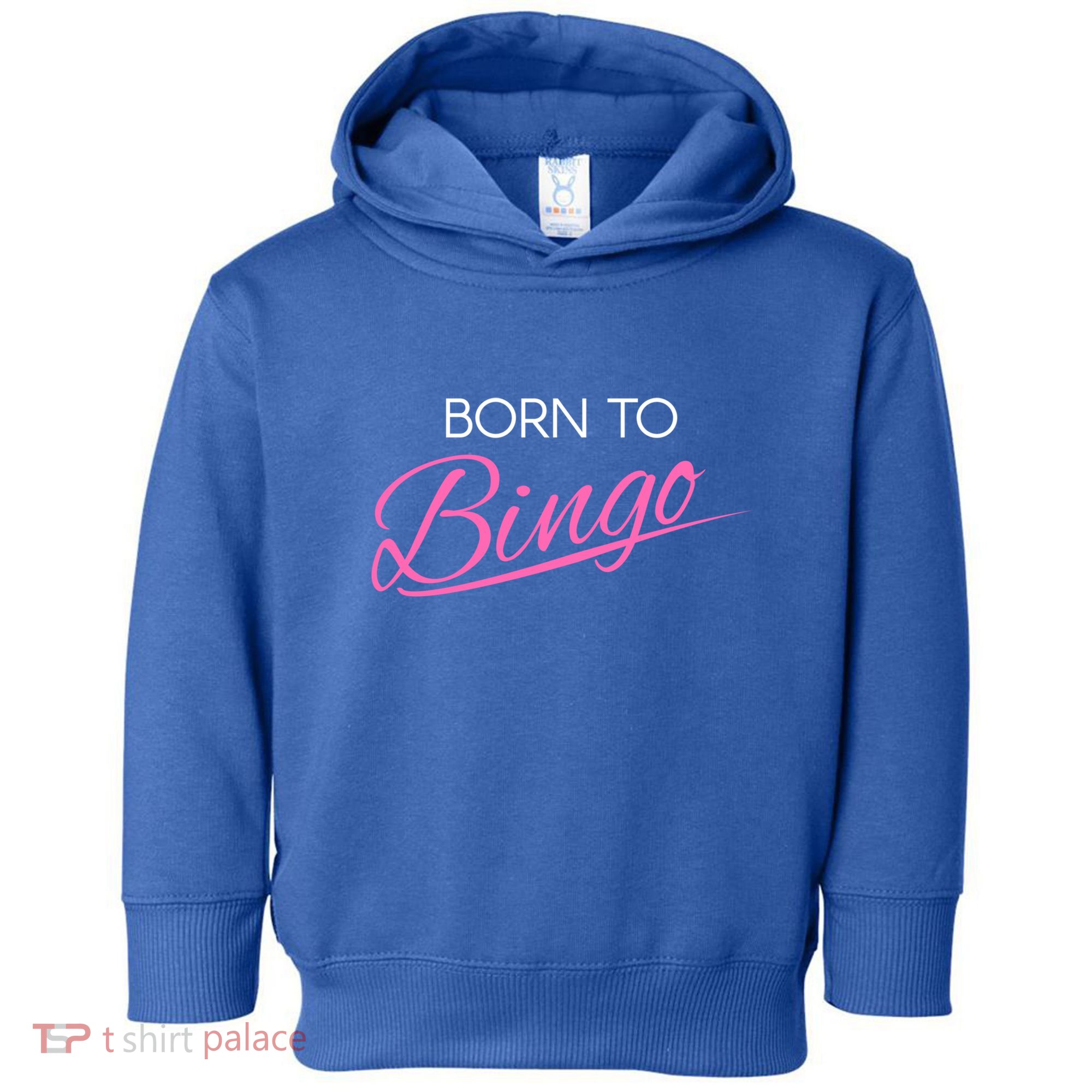 Born To Bingo Retro Gift For Bingo Player Gift Toddler Hoodie