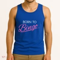 Born To Bingo Retro Gift For Bingo Player Gift Tank Top thumb 3