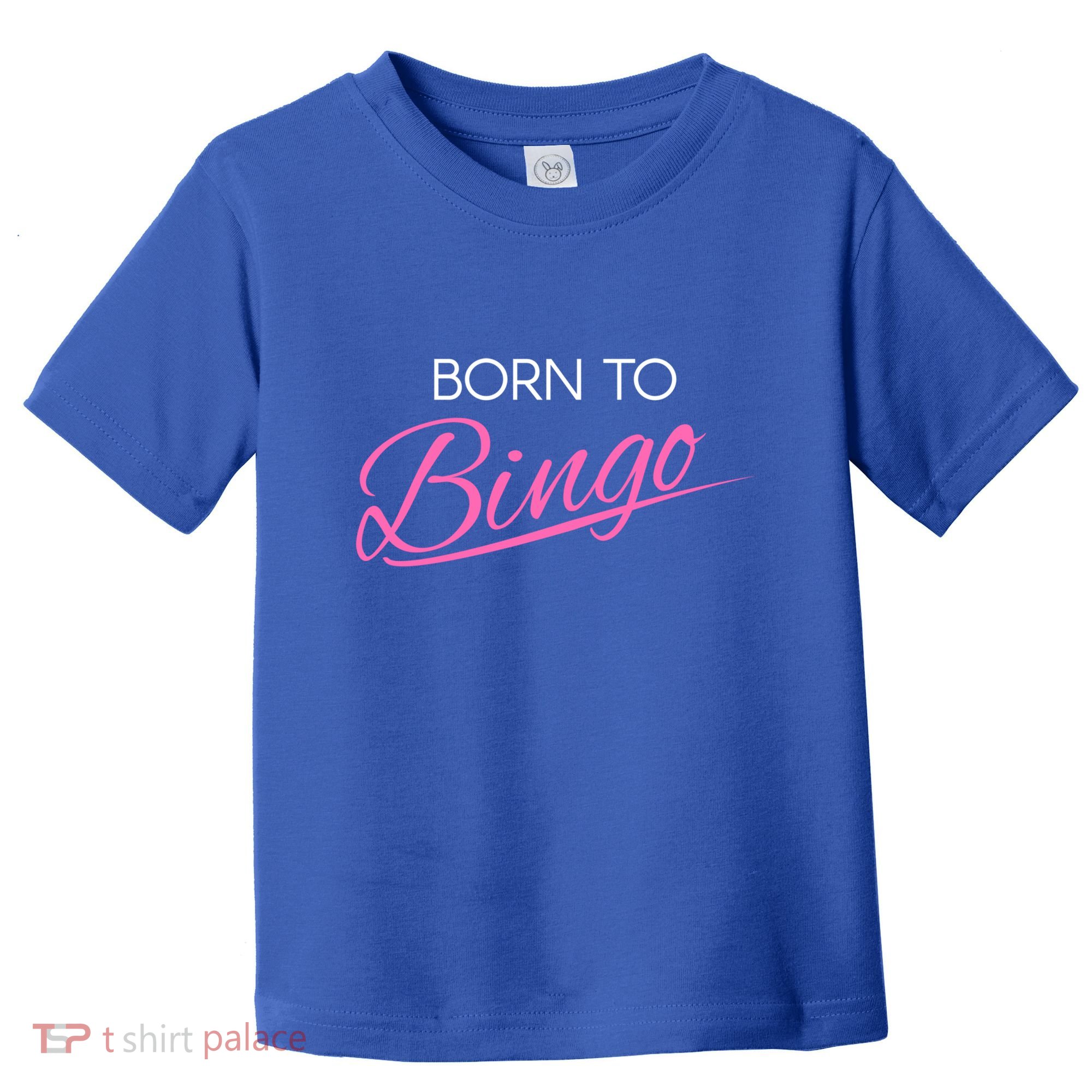 Born To Bingo Retro Gift For Bingo Player Gift Toddler T-Shirt