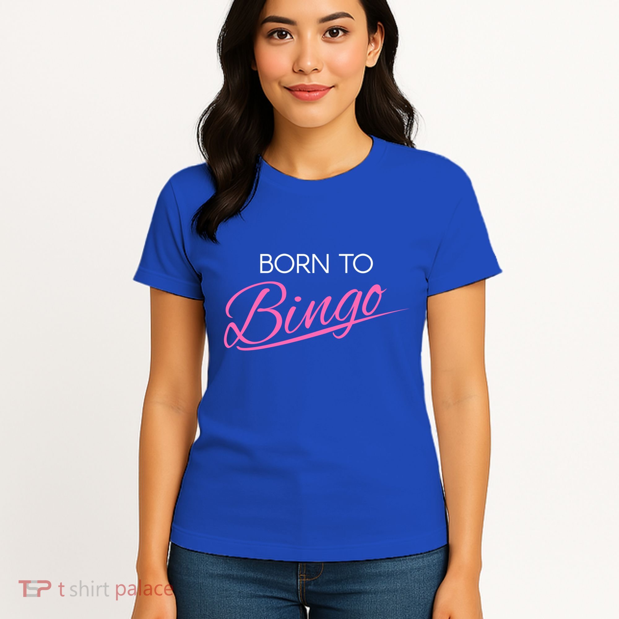 Born To Bingo Retro Gift For Bingo Player Gift Women's T-Shirt