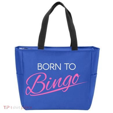 Born To Bingo Retro Gift For Bingo Player Gift Tote Bag