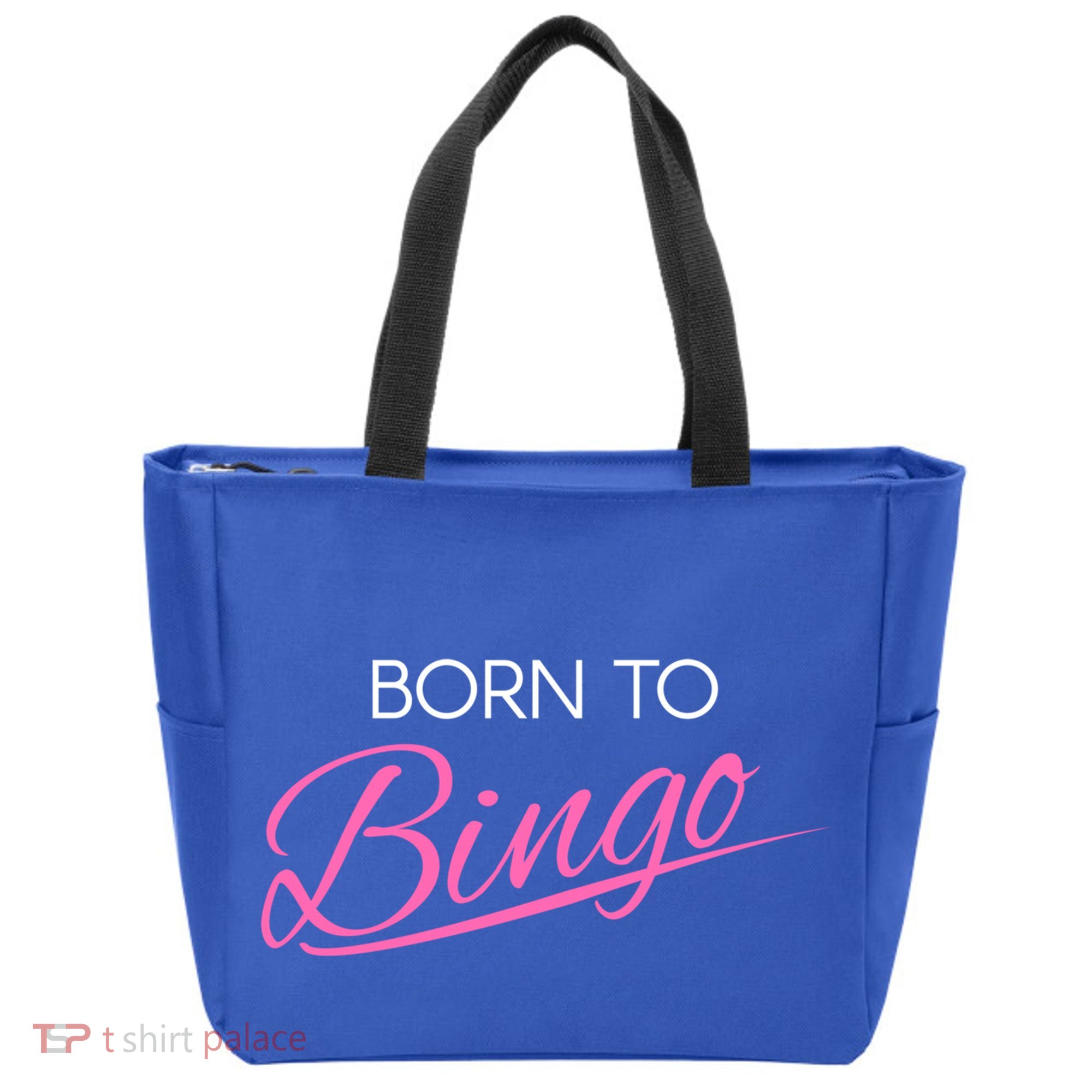 Born To Bingo Retro Gift For Bingo Player Gift Tote Bag