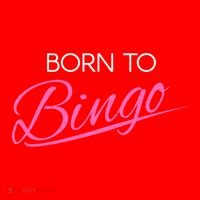 Born To Bingo Retro Gift For Bingo Player Gift Santa Hat thumb 1