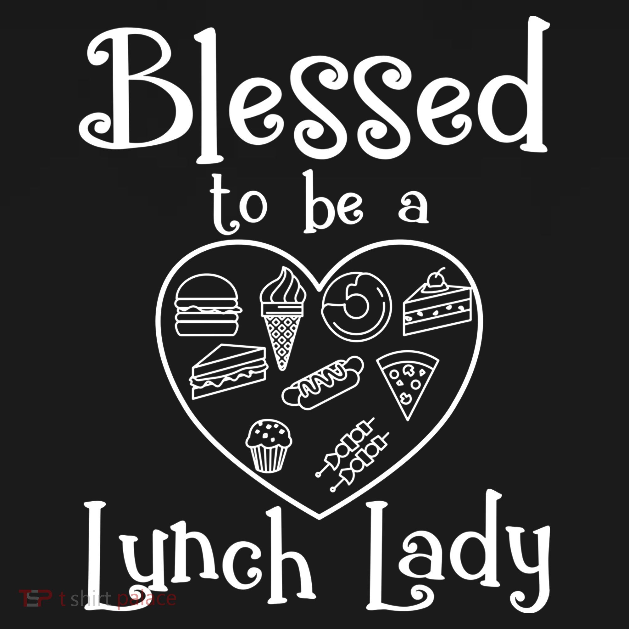 Blessed To Be A Lunch Lady Cafeteria Hero Funny Server Funny Gift Pajama Set