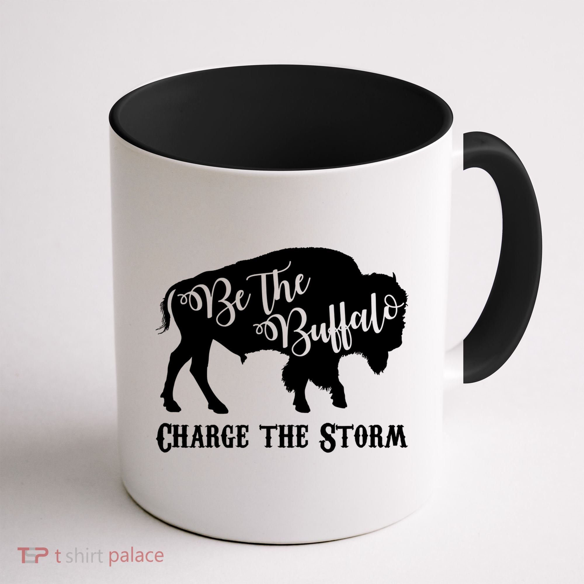 Be The Buffalo Charge The Storm Coffee Mug