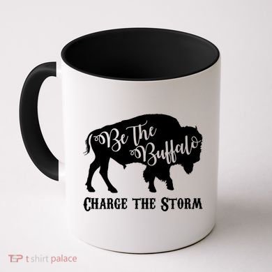 Be The Buffalo Charge The Storm Coffee Mug