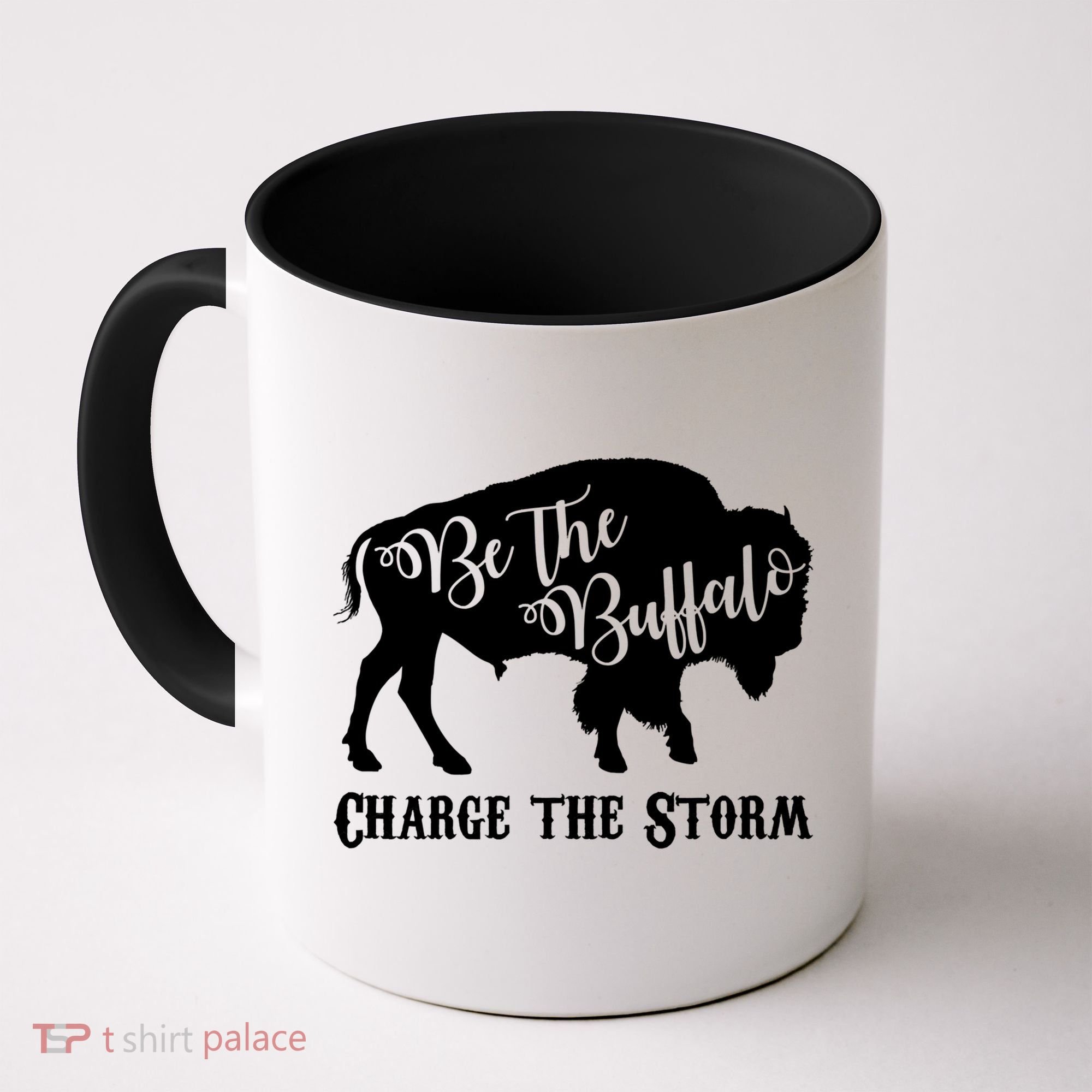 Be The Buffalo Charge The Storm Coffee Mug