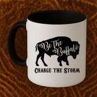 Be The Buffalo Charge The Storm Coffee Mug thumb 2