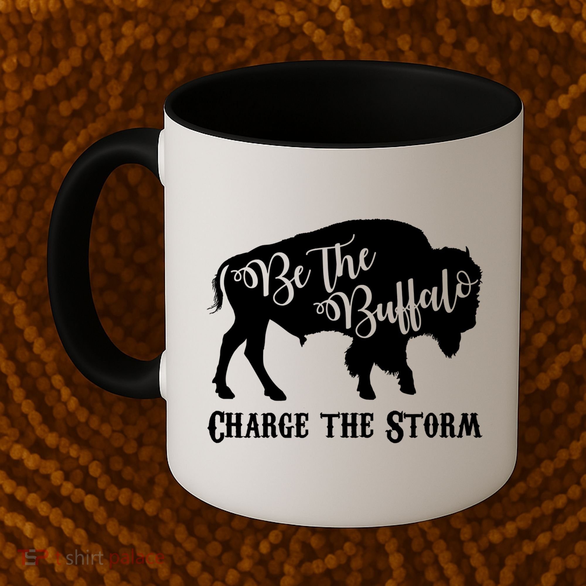 Be The Buffalo Charge The Storm Coffee Mug