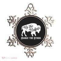 Be The Buffalo Charge The Storm Ornament thumb 0