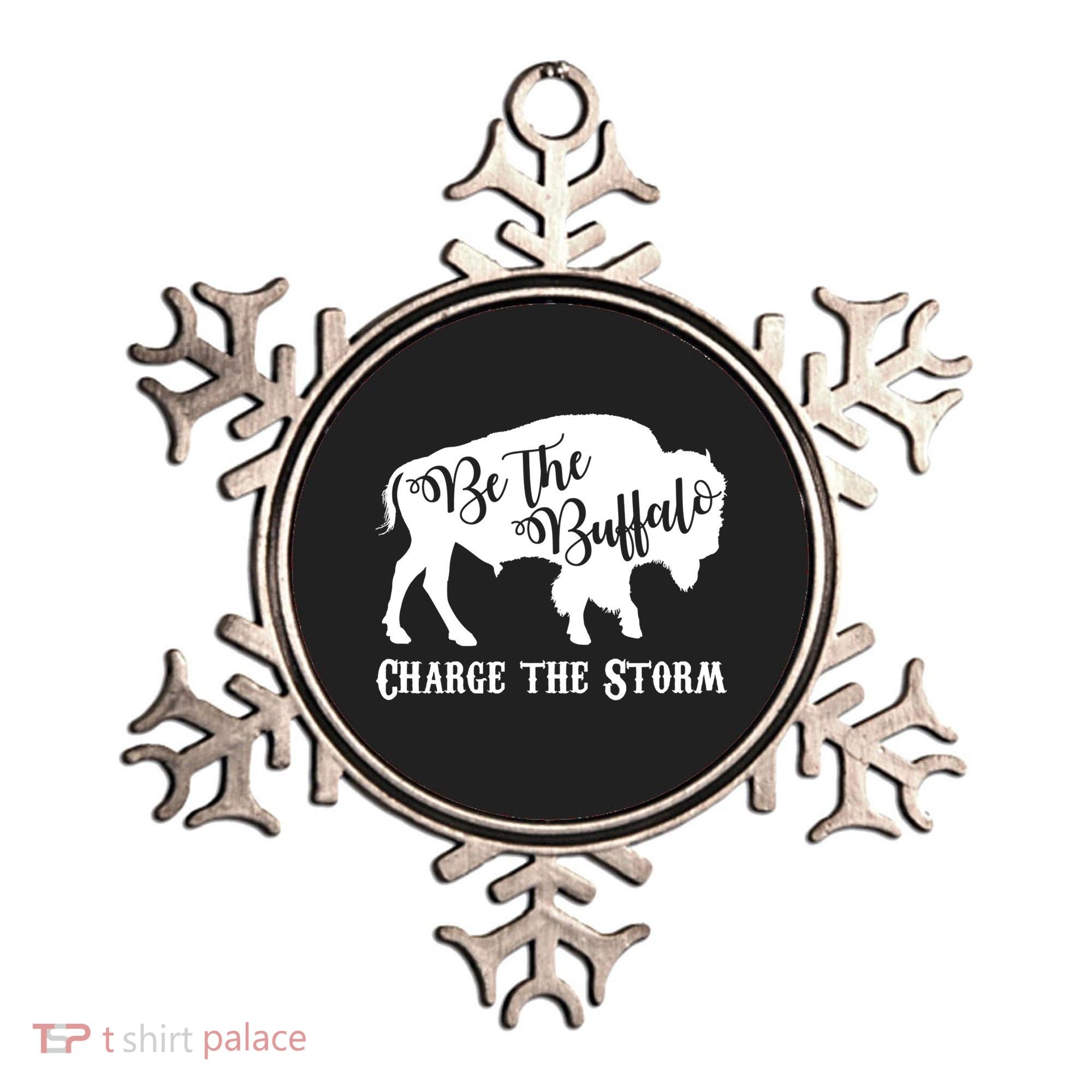 Be The Buffalo Charge The Storm Ornament