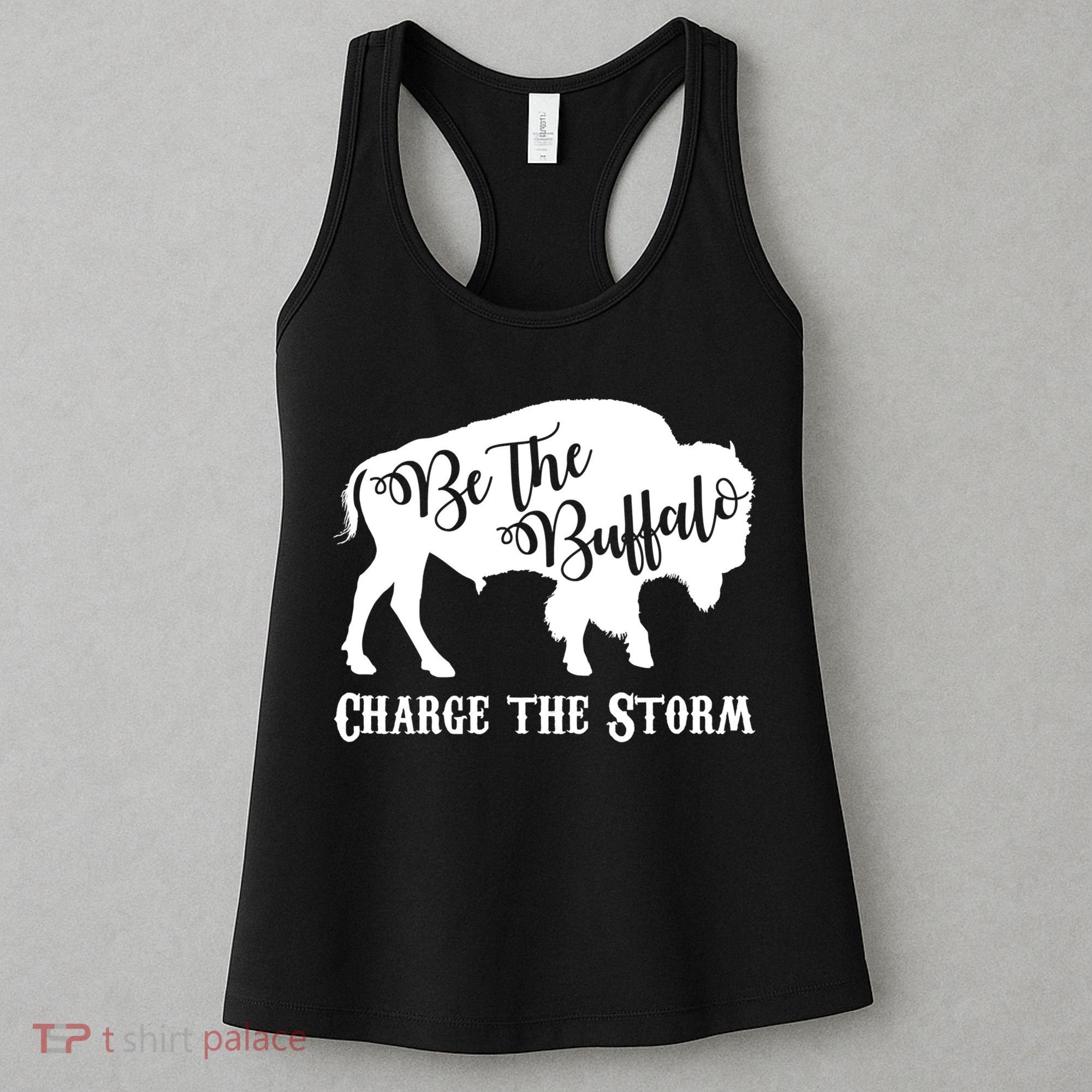 Be The Buffalo Charge The Storm Women's Tank Top
