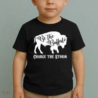Be The Buffalo Charge The Storm Toddler T-Shirt thumb 2