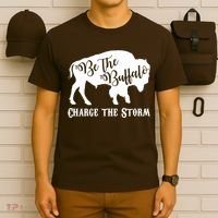 Be The Buffalo Charge The Storm T-Shirt thumb 6
