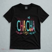 Blessed To Be Called Chacha Colorful Grandma T-Shirt thumb 5