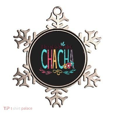 Blessed To Be Called Chacha Colorful Grandma Ornament