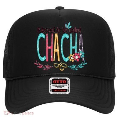 Blessed To Be Called Chacha Colorful Grandma Hat