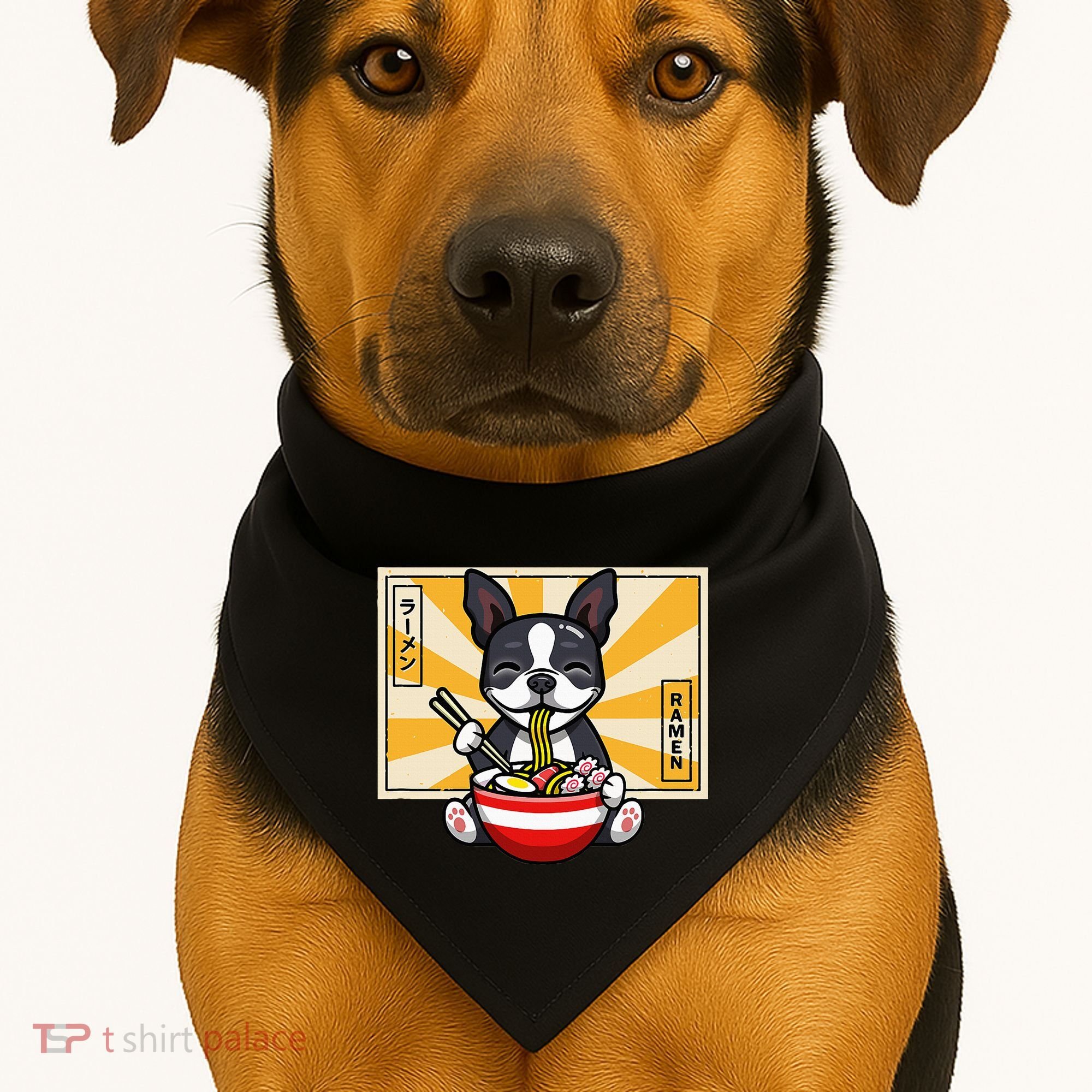 Boston Terrier USA-Made Doggie Bandana