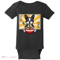 Boston Terrier Baby Bodysuit thumb 0