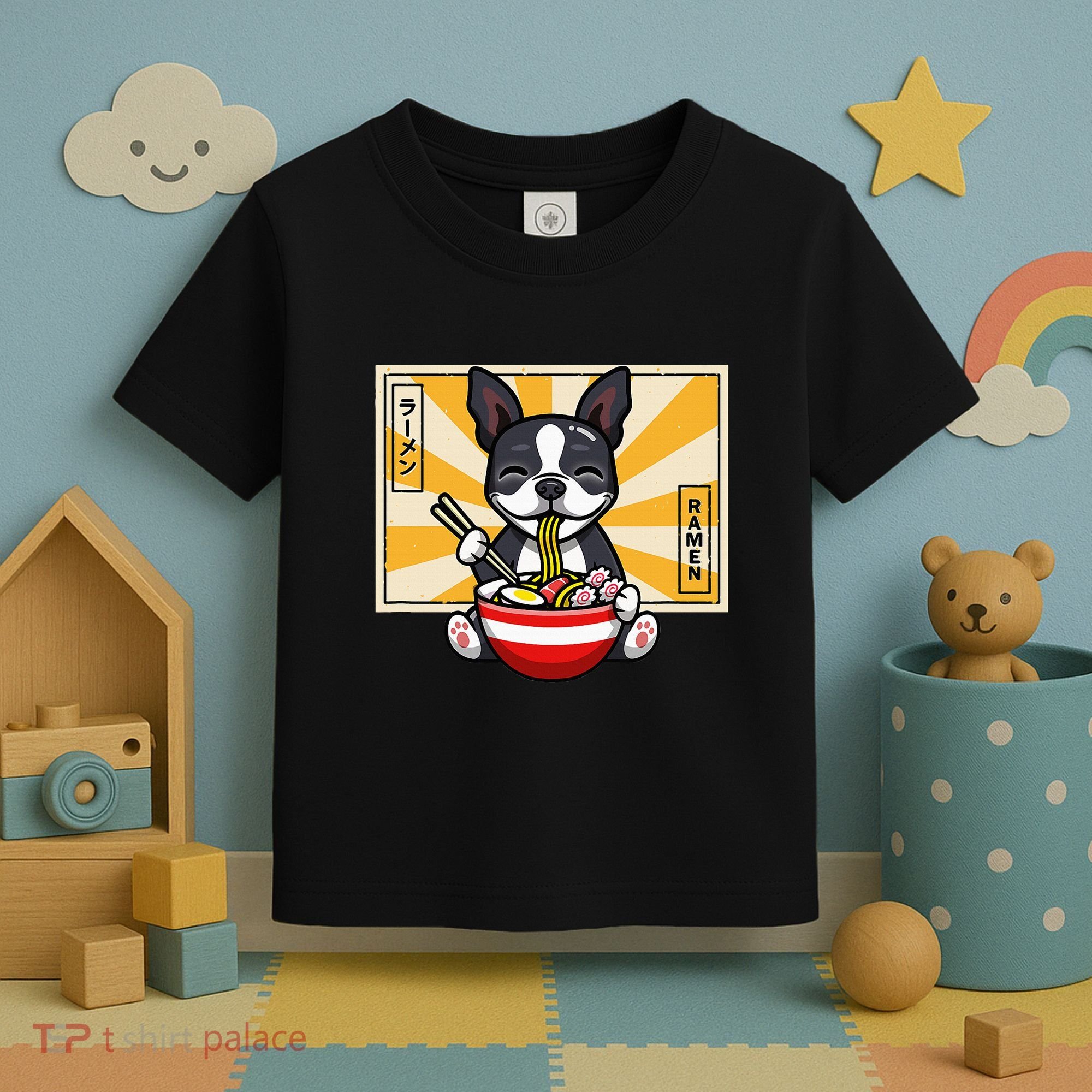 Boston Terrier Toddler T-Shirt