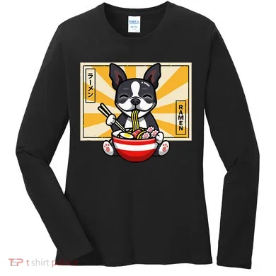 Boston Terrier Women's Long Sleeve Shirt