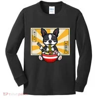 Boston Terrier Kids Long Sleeve Shirt thumb 0