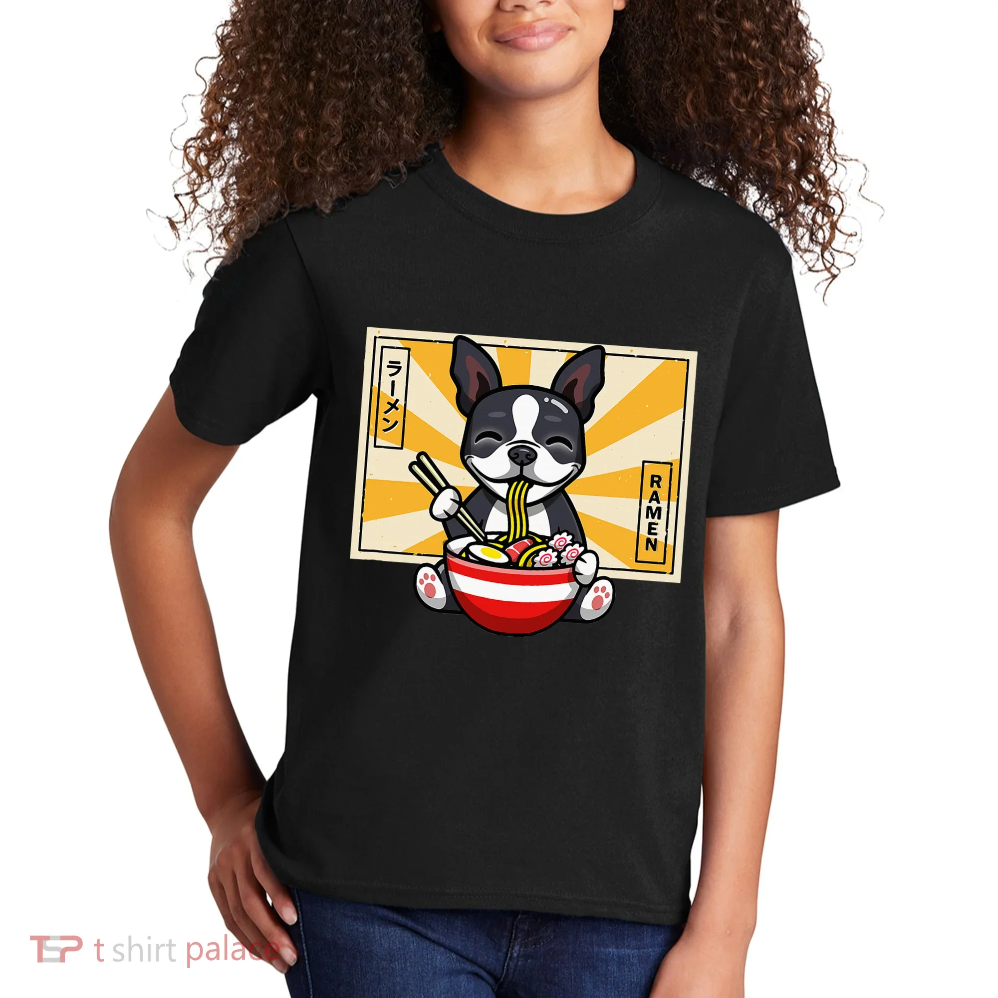 Boston Terrier Kids T-Shirt