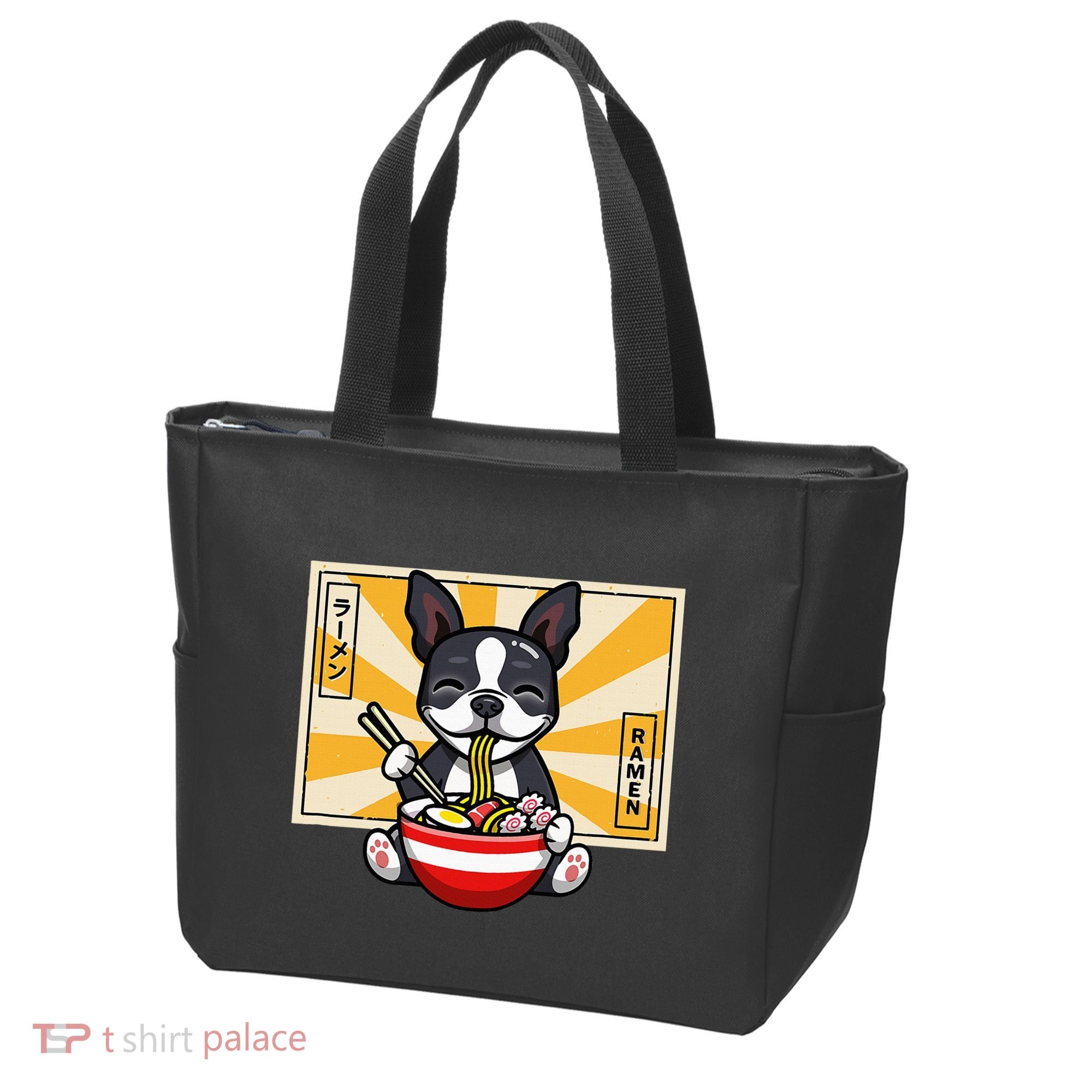 Boston Terrier Tote Bag