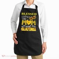 Blessed To Be Called Mom And Grandma Sunflower Mothers Day Apron thumb 2