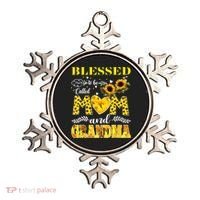 Blessed To Be Called Mom And Grandma Sunflower Mothers Day Ornament thumb 0
