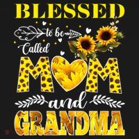 Blessed To Be Called Mom And Grandma Sunflower Mothers Day Women's Tank Top thumb 5