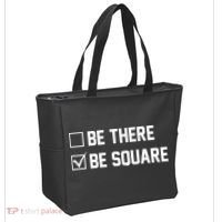 Be There Be Square Tote Bag thumb 2