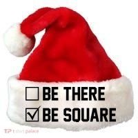Be There Be Square Santa Hat thumb 0