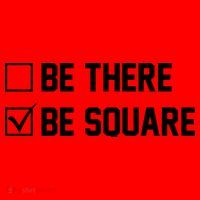Be There Be Square Santa Hat thumb 1
