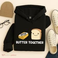 Butter Together Breakfast Butter Toast Hoodie thumb 4