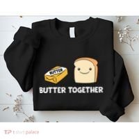 Butter Together Breakfast Butter Toast Sweatshirt thumb 2