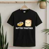 Butter Together Breakfast Butter Toast T-Shirt thumb 2