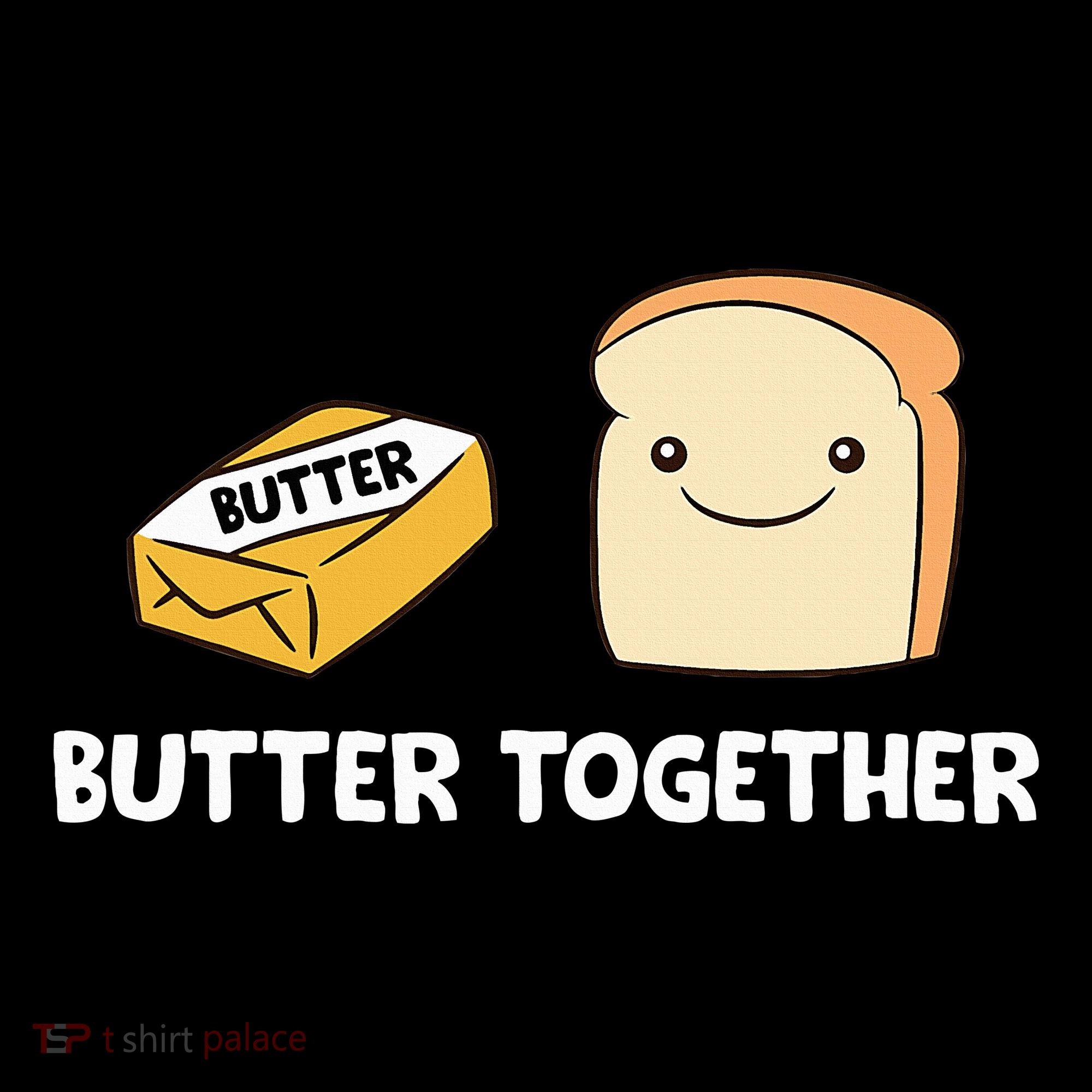 Butter Together Breakfast Butter Toast Women's Hoodie